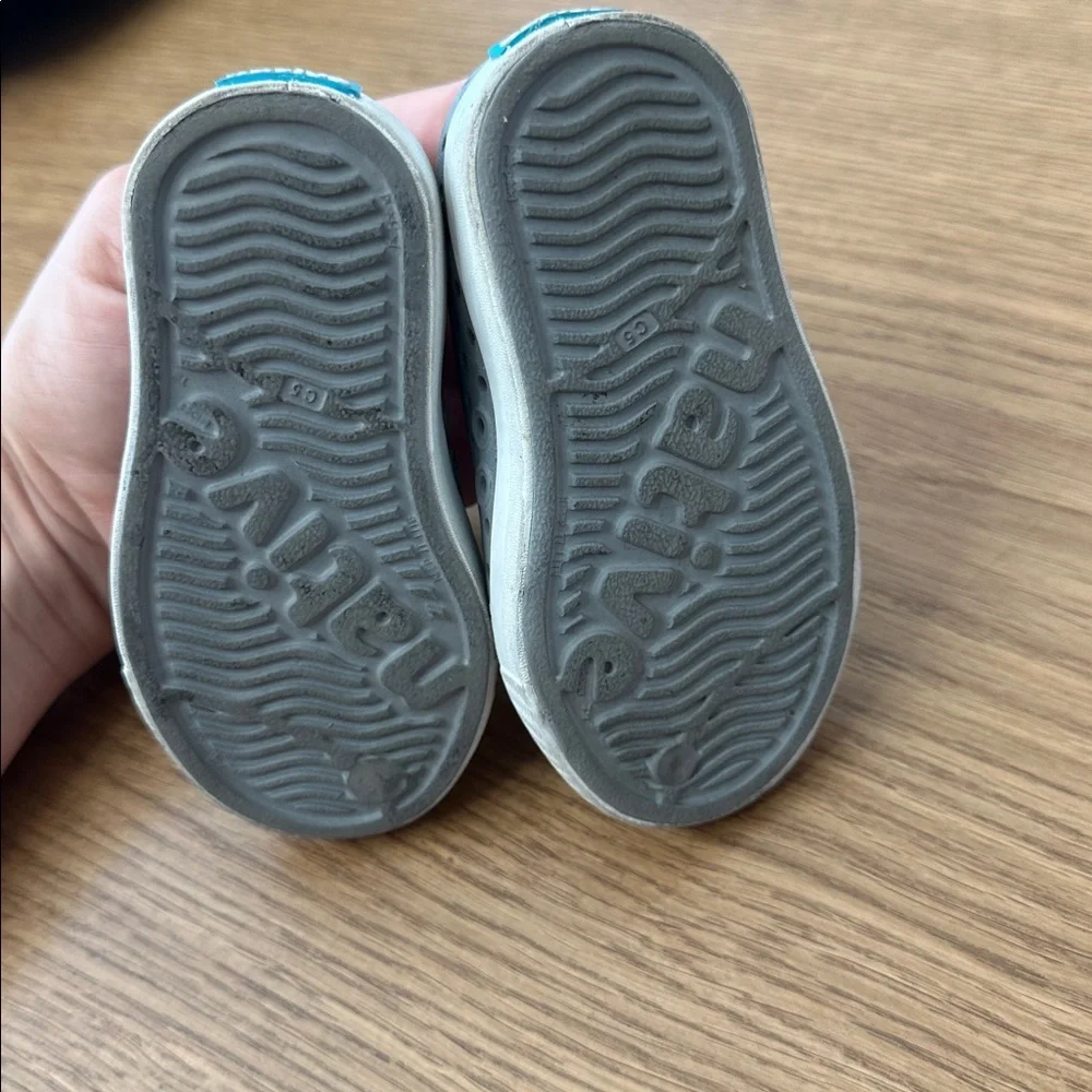 Native Kids Gray Slip-On Shoes C5